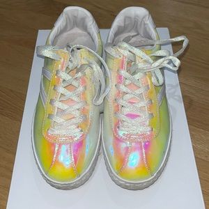 COPY - Tretorn for JCREW Iredescent sneakers